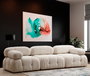 Atelier Del Sofa Bubble Pouffe - Cream Bouclette